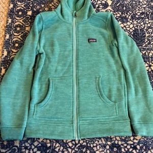 Fleece GIRLS Patagonia hooded zip up